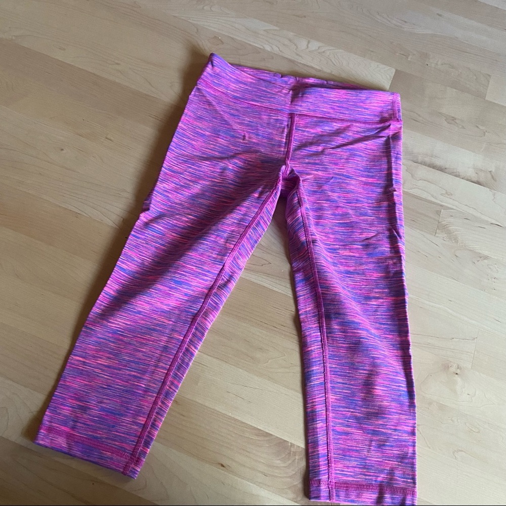 ivivva lululemon kids size 14 cropped leggings